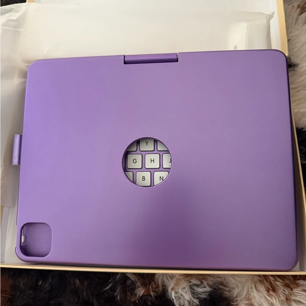 Purple Keyboard Case for Tablet